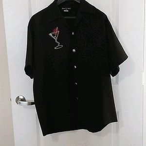 Johnny Suede "Drink n Dice" Buttondown